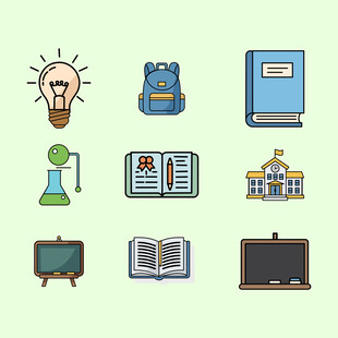 教育学习图标