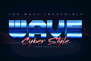 立体特效字样机图片