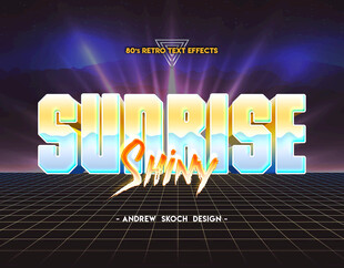 立体特效字样机图片