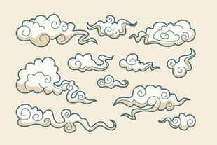 云朵图案