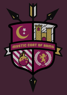 魔法学校徽章图案