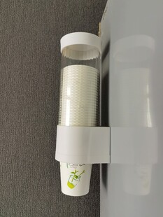 白色壁挂式牙膏置物架