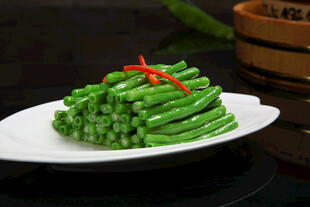姜汁豇豆