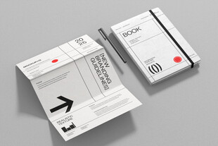 简约风格名片设计展示