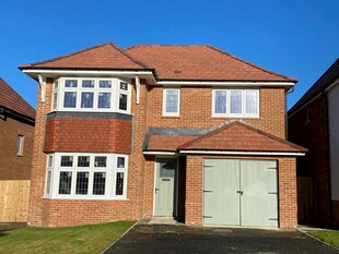 红砖双层住宅外观