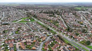 城市鸟瞰景观图