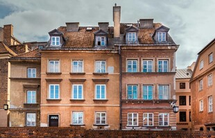  洲风格多彩建筑外观