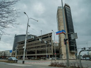 城市中的现代化建筑景观