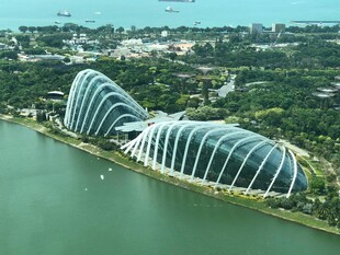 新加坡滨海湾花园美景