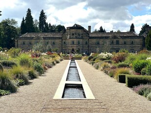 古典园林中的精美水景小道