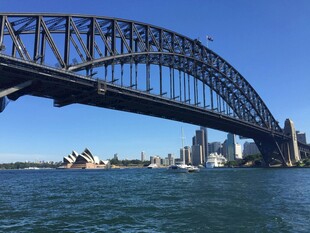 悉尼海港大桥与歌剧院景观
