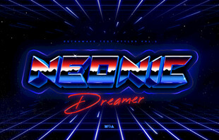 立体特效字样机图片