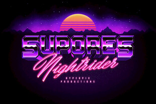 立体特效字样机图片