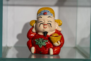 招财进宝小财神摆件