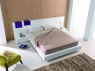 现代简约风格卧室床品展示