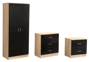 简约木质储物柜组合