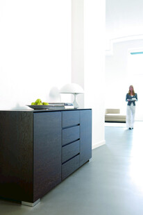 现代简约风格深色储物柜