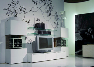 现代简约风格客厅电视柜