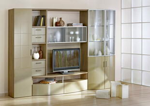 简约客厅电视柜组合