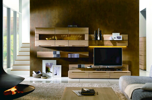 现代客厅电视墙装饰设计