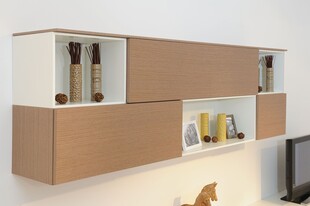 简约壁挂式储物柜