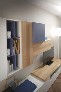 现代简约风格卧室收纳空间