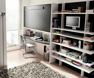 现代简约风家庭办公区