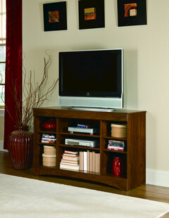 现代风格木质电视柜展示