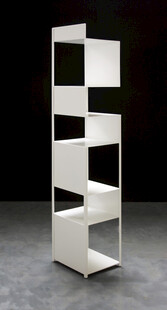 简约白色多层置物架