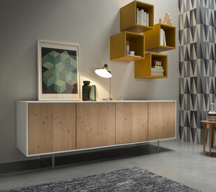 现代简约风格客厅储物柜