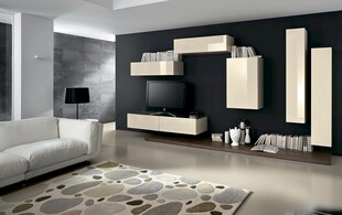 现代简约风客厅电视柜设计