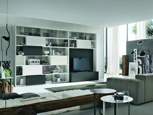 现代简约风客厅室内场景