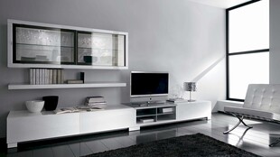 现代简约风客厅家居展示