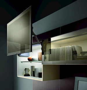 现代风格开放式厨房橱柜