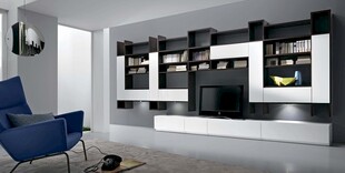 现代简约风格客厅电视柜