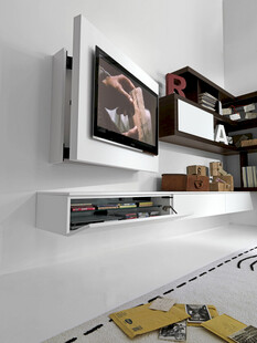 现代简约风客厅电视墙设计