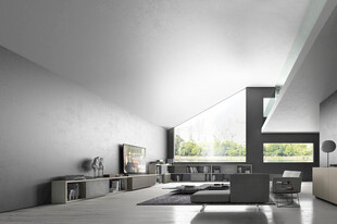 现代简约风格的明亮客厅