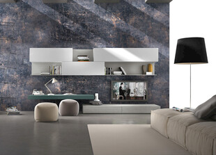 现代简约风客厅装饰墙