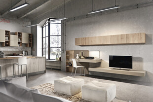 现代简约风客厅室内设计