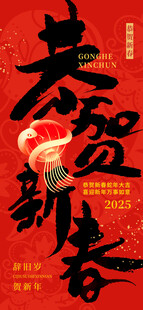 央视频新春主题海报