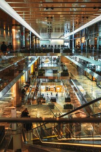 繁华商场内部全景