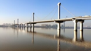 杭州江东大桥风光