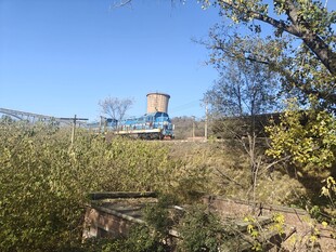 郊外自然景观中的塔楼