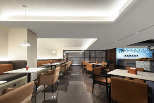 现代简约风格餐厅室内景