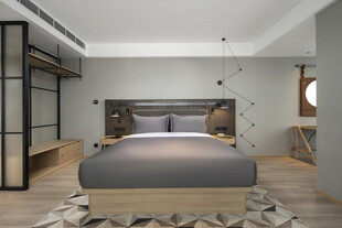 简约现代风格卧室场景