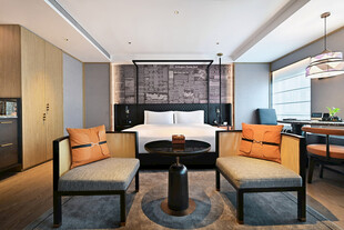 现代豪华卧室室内场景