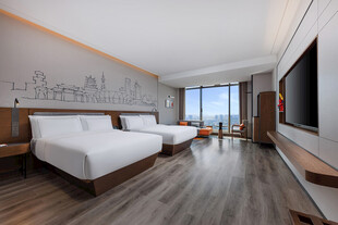 现代简约风格酒店客房