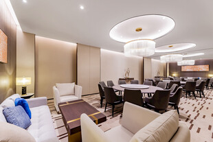 豪华现代风格客厅餐厅一体