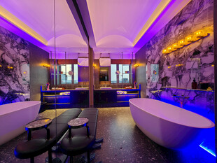 时尚奢华室内卫浴空间