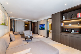 现代简约风豪华客厅展示